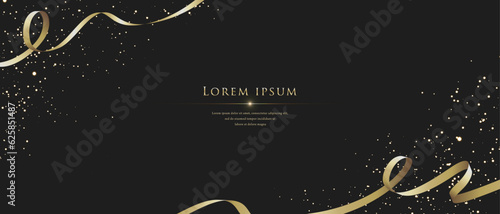 Gorgeous light grain and ribbon background
