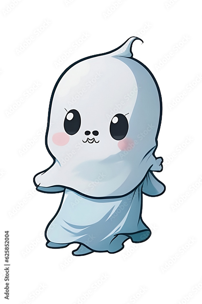 Baby Ghost Cartoon Stickers Baby Ghost Cartoon Stickers