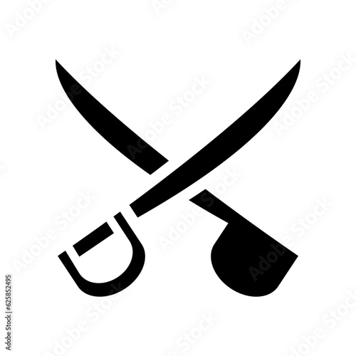 Pirate sword icon