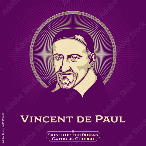 Catholic Saints. Vincent de Paul (1581-1660) commonly known as Saint Vincent de Paul, was an Occitan French Catholic priest who dedicated himself to serving the poor.