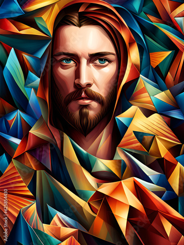 Portrait of Jesus - Generative AI