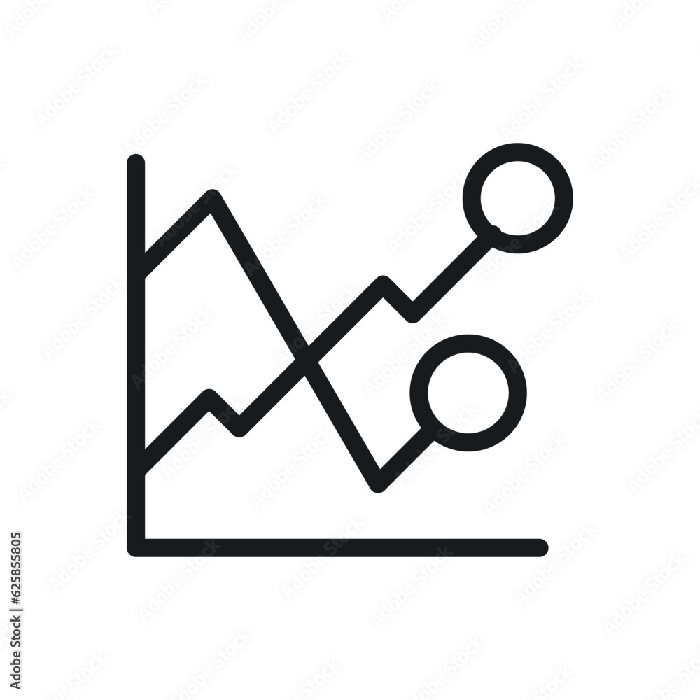 Trading Icon. Simple line art style icon. Vector illustration. Trading Icon. Simple line art style icon. Vector illustration.