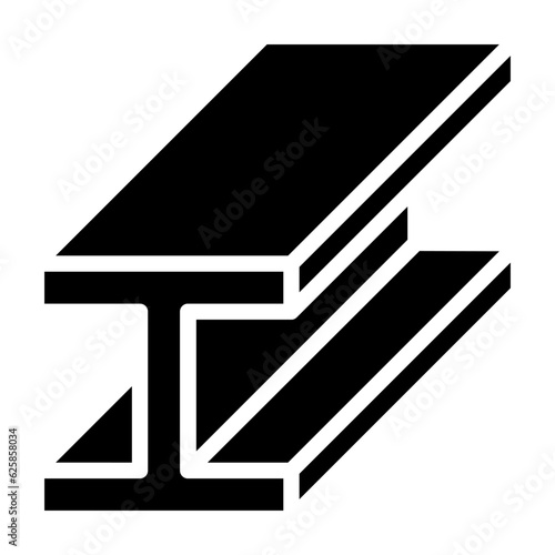 Steel structure icon