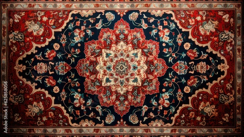 Oriental carpet created with Generative AI