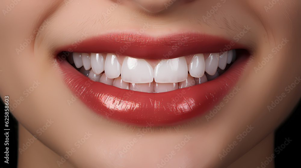 Obraz premium Concept of healthy teeth.Generative AI