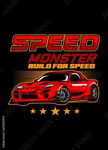 speed monster car 