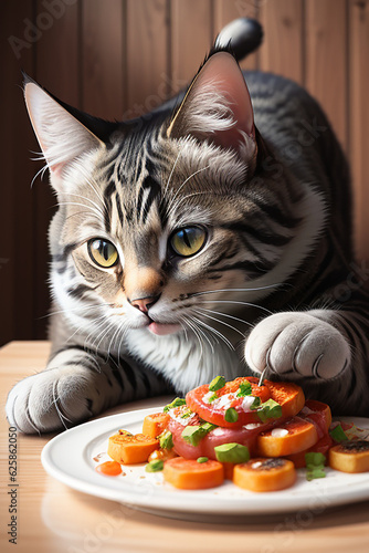 cat and food © JongIn