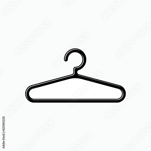 Hanger Icon. Laundry Symbol - Vector. 
