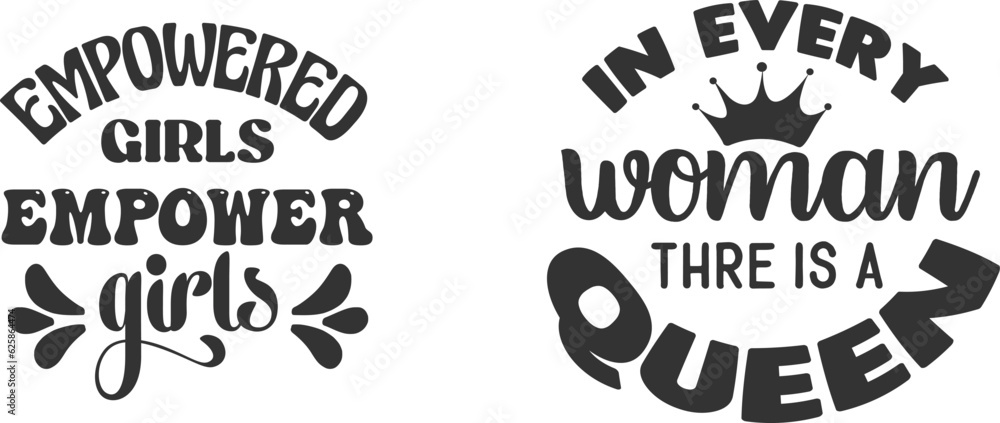 Girl Power Quotes SVG Bundle Girl Power Quotes SVG Bundle
