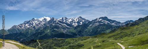 Mont-Blanc, seen from Beaufortain