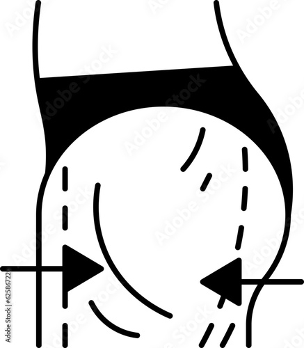 thigh  icon