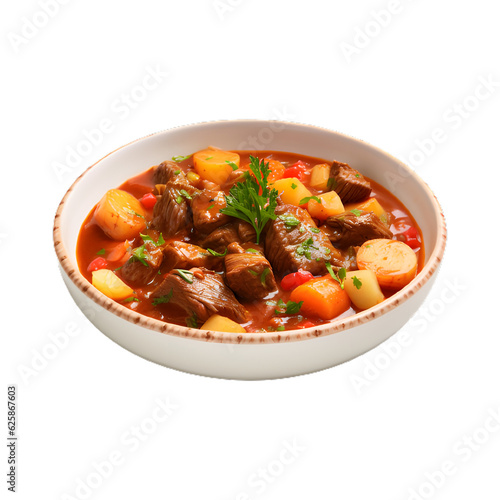 Meat stew with vegetables 