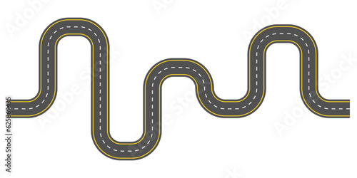 Obraz na plátně Road, highway design