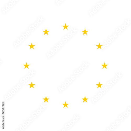 European Union stars vector symbol