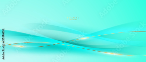 luxury background design with beautiful golden lines vector illustration