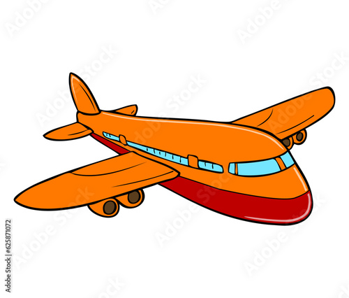 airplane vector illustration