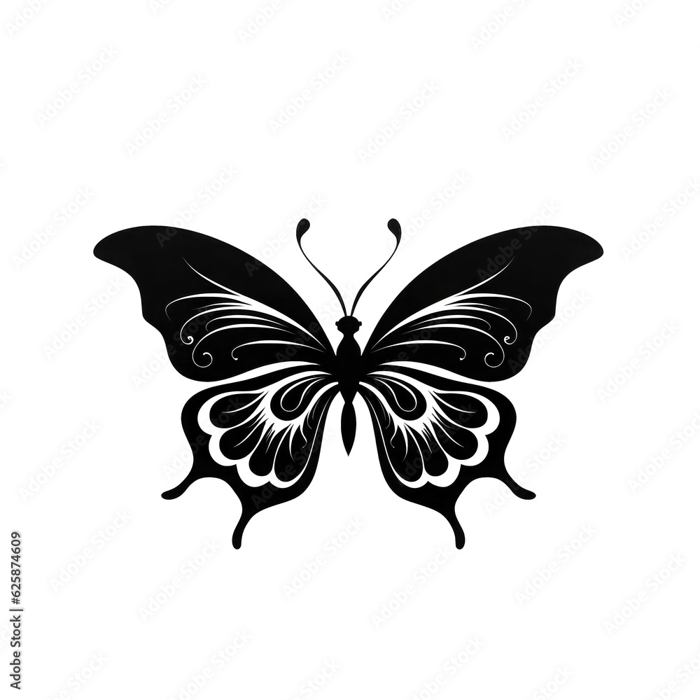 butterfly looking isolated on white butterfly looking isolated on white