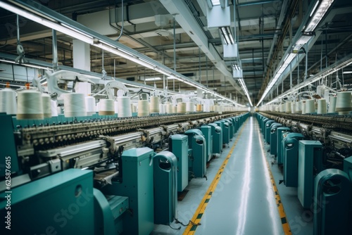 Modern Textile Factory, Generative AI