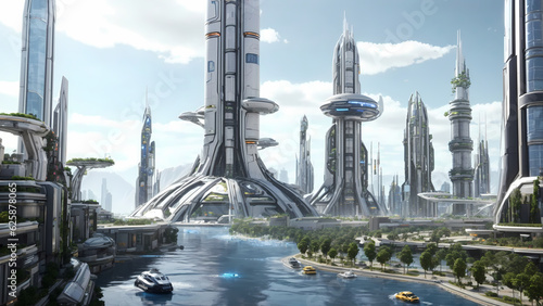 Futurescape: Captivating Images of Futuristic Skyscrapers and Urban Marvels