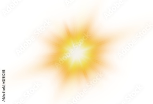 Light star gold png. Light sun gold png. Light flash gold png. PNG format.
Empty background, no background. summer season beach