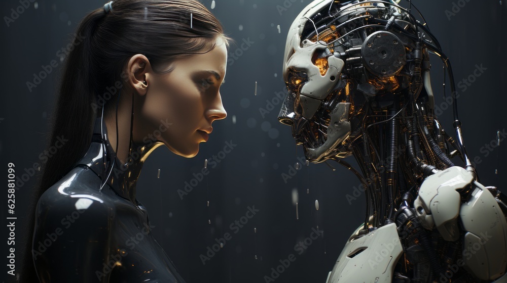 portrait of a person vs power of ai portrait of a person vs power of ai