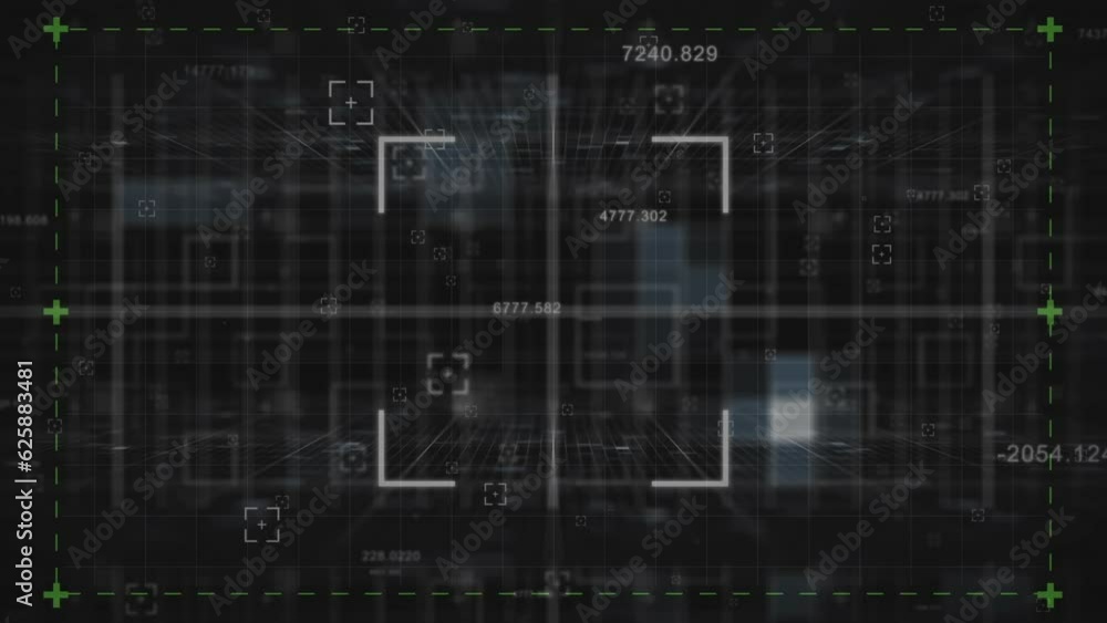 Animation of marker and data processing