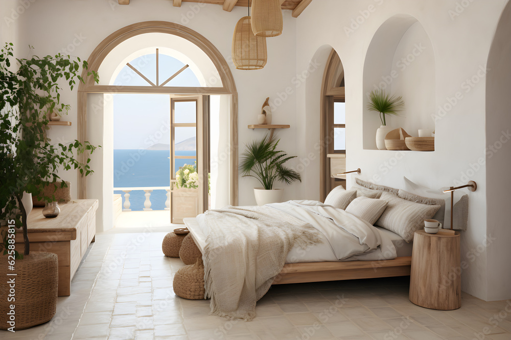 Interior design of a hyper realistic bedroom Interior design of a hyper realistic bedroom
