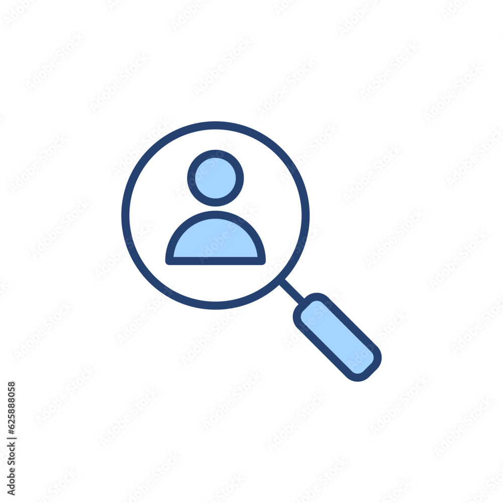 Hiring icon vector. Search job vacancy sign and symbol. Human resources concept. Recruitment Hiring icon vector. Search job vacancy sign and symbol. Human resources concept. Recruitment