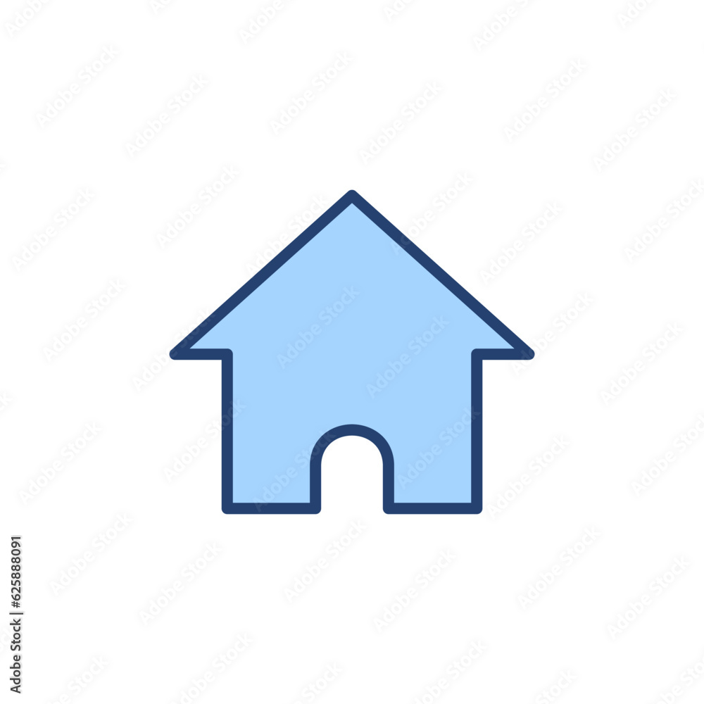 House icon vector. Home sign and symbol House icon vector. Home sign and symbol