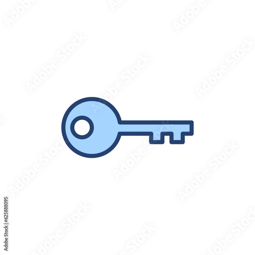 Key icon vector. Key sign and symbol. © avaicon