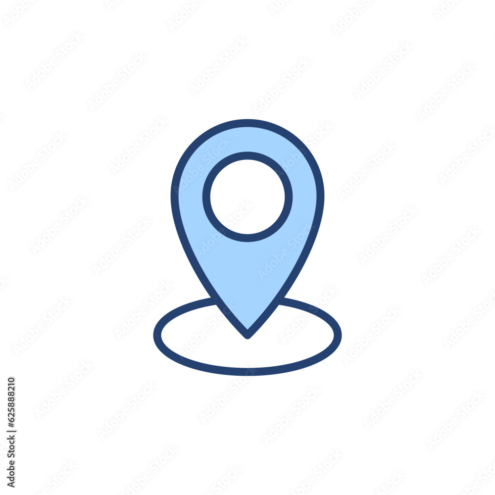 Maps and pin icon vector. location sign and symbol. geo locate, pointer icon. Maps and pin icon vector. location sign and symbol. geo locate, pointer icon.