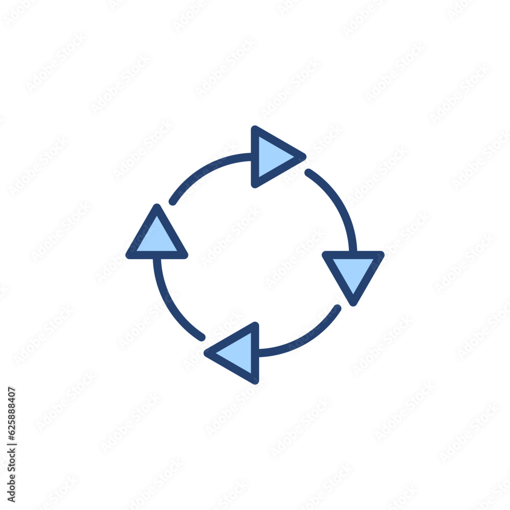 Recycle icon vector. Recycling sign and symbol. Recycle icon vector. Recycling sign and symbol.