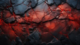 Dark organic rock background with interesting colours and compositions. Created with Generative AI. 