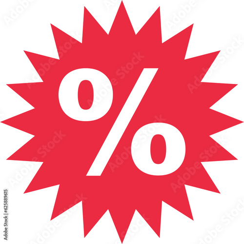 Shopping price tag. Sale badge. Special offer promotion. Vector Flat Icon
