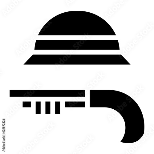 gun glyph 