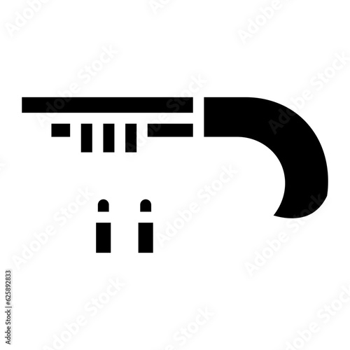 gun glyph 