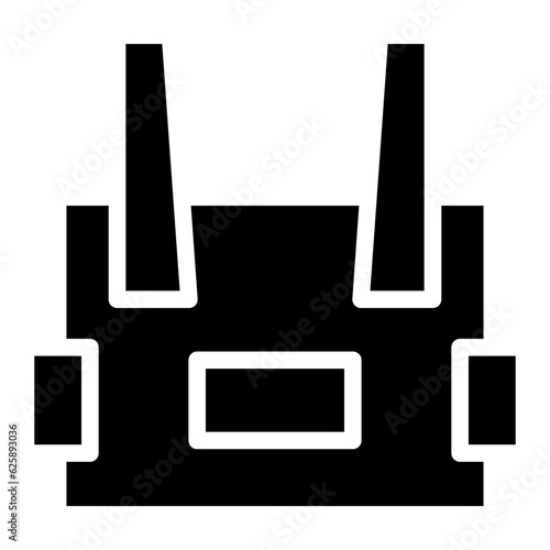 hunting vest glyph 