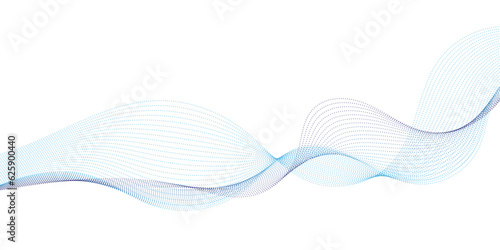 Abstract flowing wave lines particles. Design element for technology, science, modern concept.vector eps 10