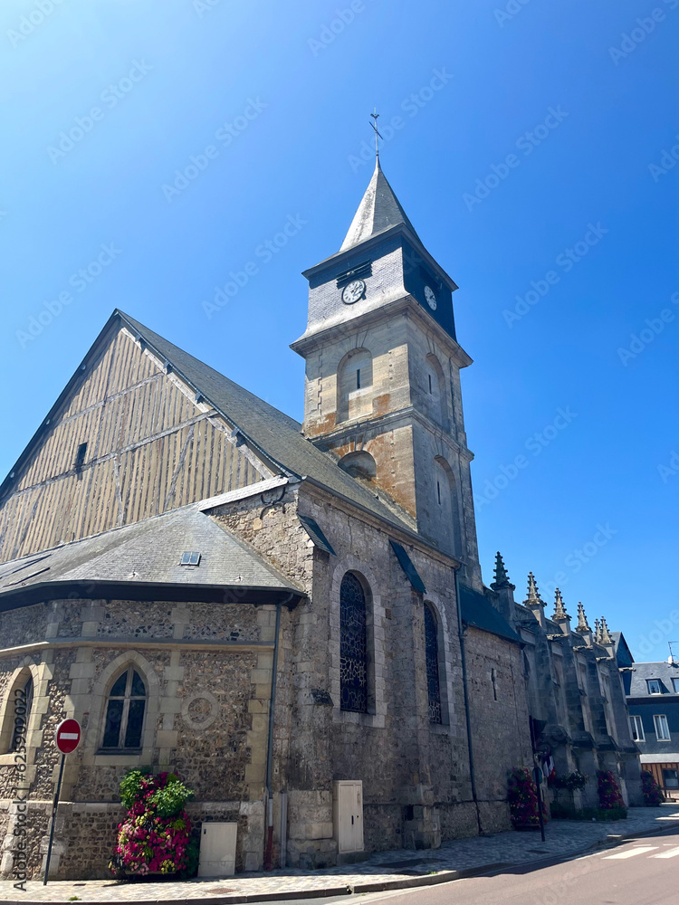 Eglise Saint-Helier Catholic Church in Bezville, France