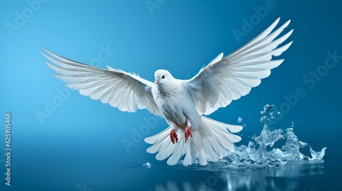 dove of peace for international peace day  Generative AI