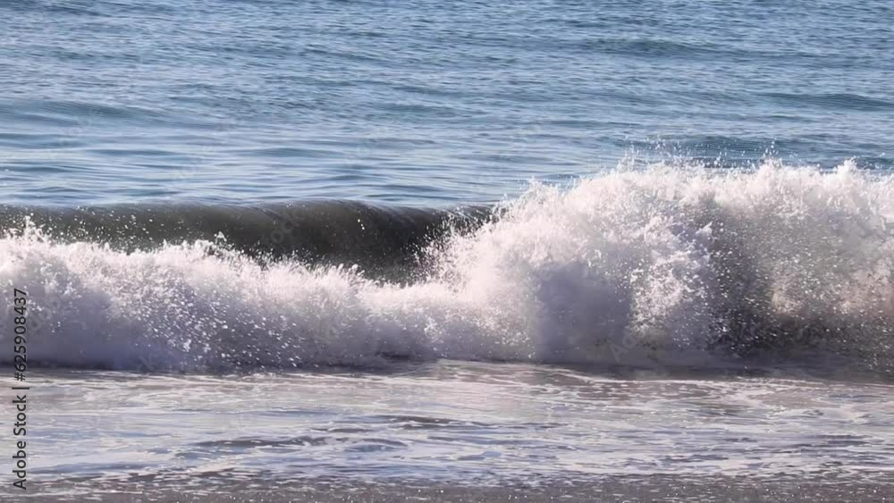 small waves breaking in Mexico small waves breaking in Mexico