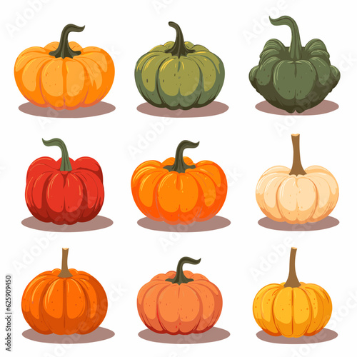 Gourd Galore: Pumpkin Set 