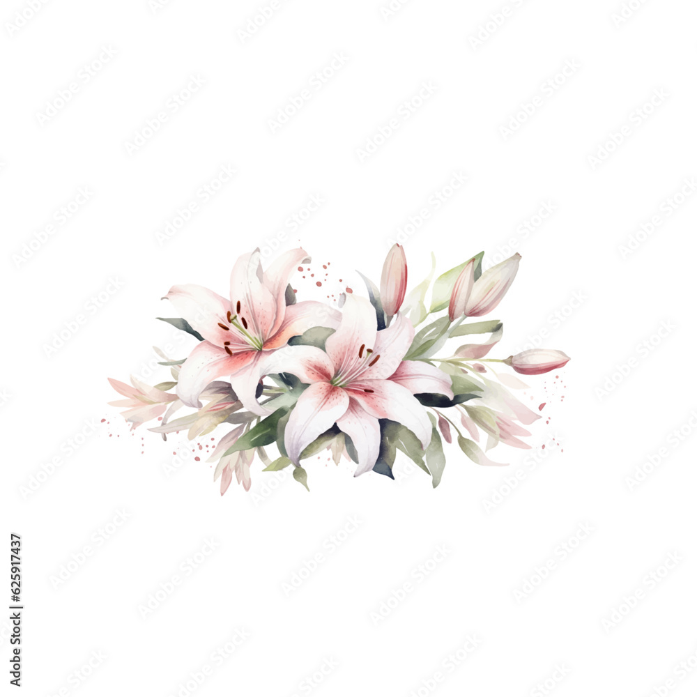 Obraz premium Vector floral botanical card design with leaves with geometrical frame.