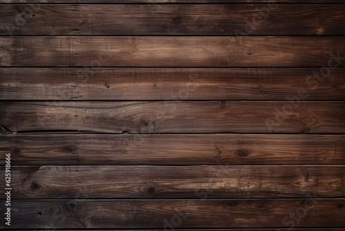 Close-up of Beautifully Stained Wooden Wall  Generative AI