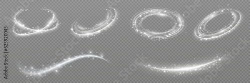 
Magic spiral with sparkles.White light effect.Glitter particles with lines.Swirl effect.