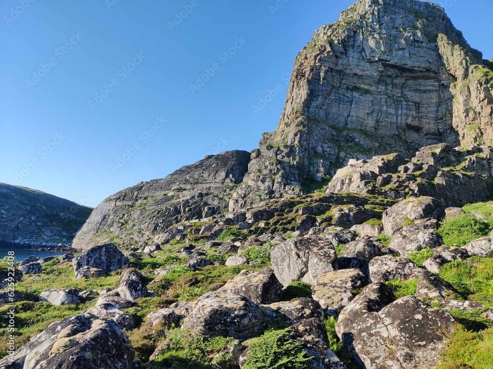 rock in the mountains