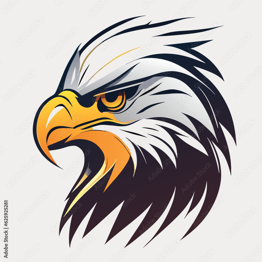 Fototapeta premium bald eagle head
