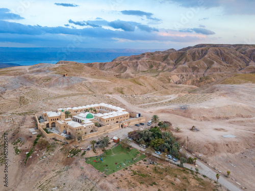 Nabi Musa from a drone view 