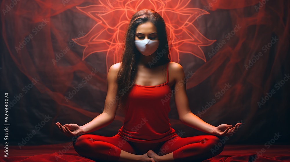 woman doing yoga fully concentrated in root chakra. Muladhara chakra concept. woman doing yoga fully concentrated in root chakra. Muladhara chakra concept.
