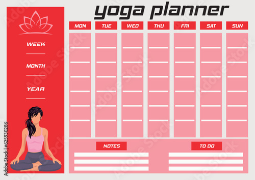yoga planner